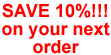SAVE 10%